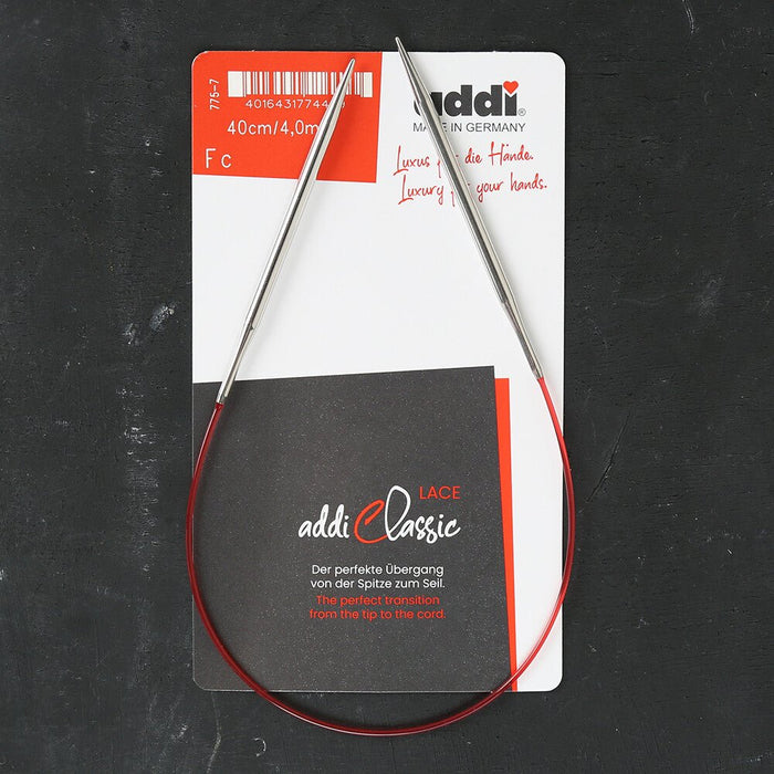 Addi 4mm 40cm Misinalı Dantel Şişi - 775-7 - Hobium