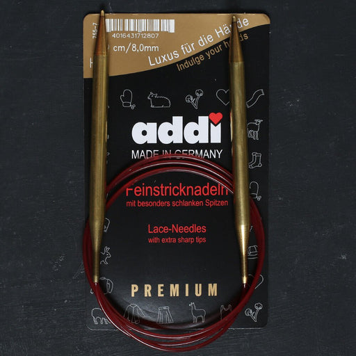 Addi 8 mm 120 cm Misinalı Dantel Şişi - 755-7 - Hobium