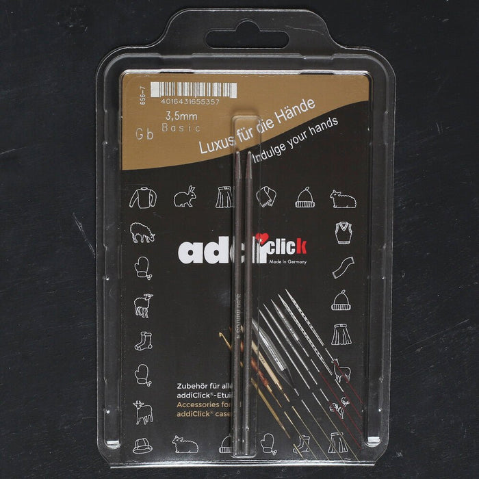 Addi Click Basic 3,5mm Misinalı Şiş Ucu - 656-7 - Hobium