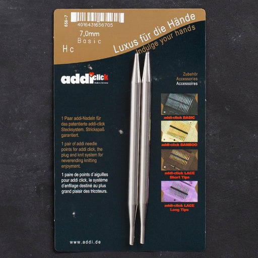 Addi Click Basic 7mm Misinalı Şiş Ucu - 656-7 - Hobium